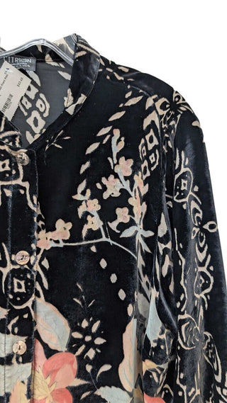 Button Front Print