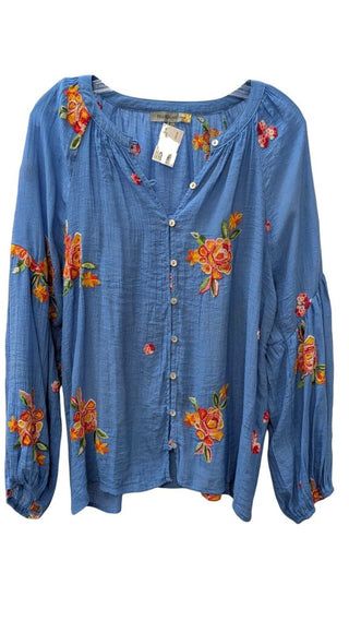 Floral Button Front