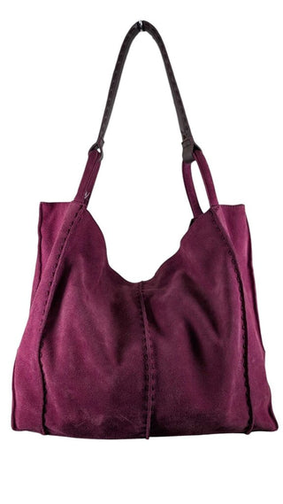 Suede Tote