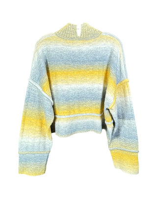 Cowl neck textured