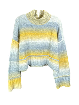 Cowl neck textured