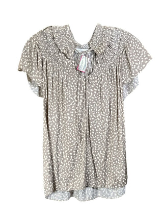 Dot Print Short Sleeve
