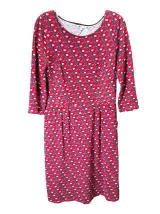 Owl Print Mid Sleeve