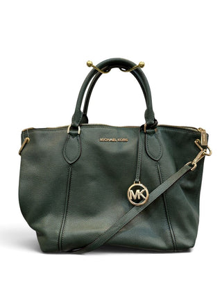 Pebbled Leather Shoulder Bag
