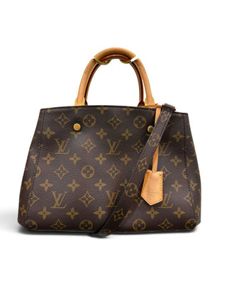 Montaigne Monogram Top Handle Handbag