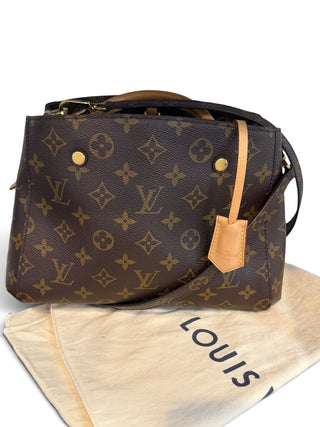 Montaigne Monogram Top Handle Handbag