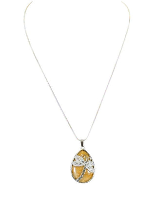 Fashion Dragonfly Stone Necklace