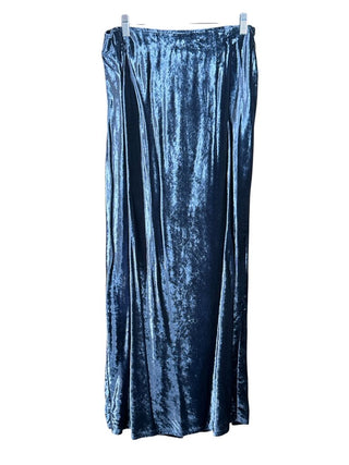 NWT Crushed velvet back zip maxi