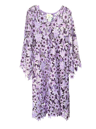 NWT Floral lace knee length