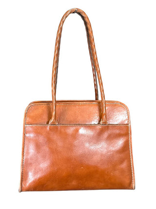 Leather Tooled Tote