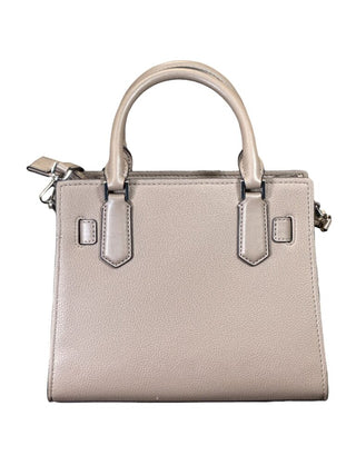 Embossed Leather Satchel