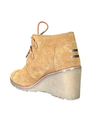 Suede Wedge