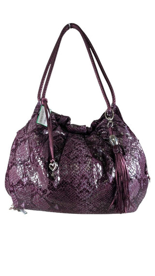 Embossed Leather Shoulder