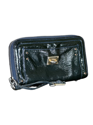 AS IS Patent Leather Zip Around