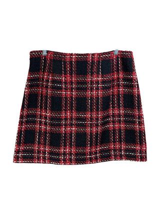 Plaid Mini Skirt