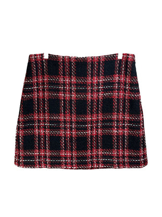 Plaid Mini Skirt