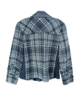 Tweed Zip Front