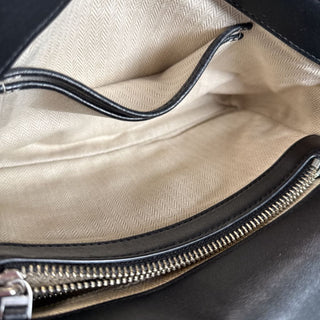 Quilted Leather Chain Strap