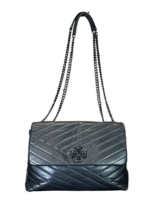 Quilted Leather Chain Strap