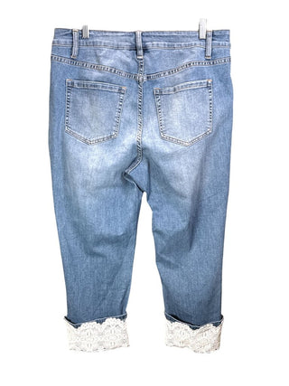 Med Wash Lace Hem