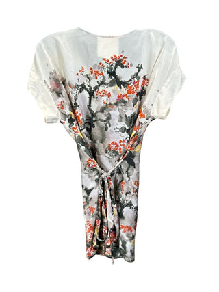 Silk Print Blouse