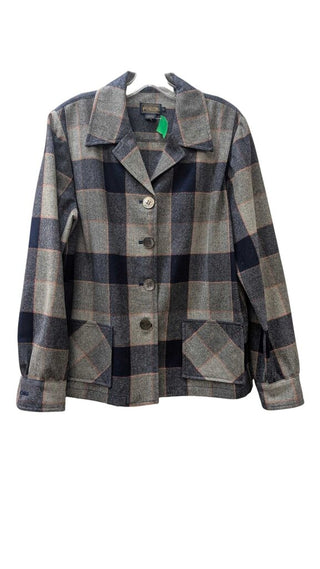 100% Wool 49ers Plaid Button Up