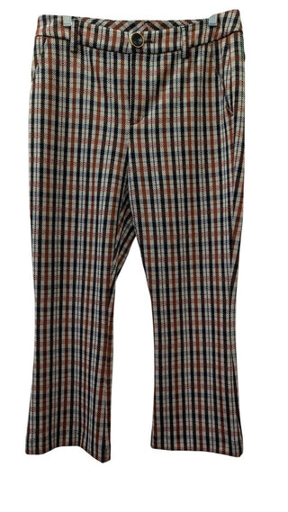 Stretch Skinny Ankle Houndstooth