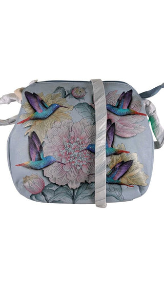 Hand Painted Leather Bag