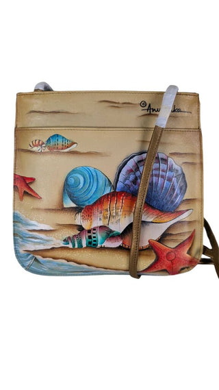 Hand Painted Leather Bag