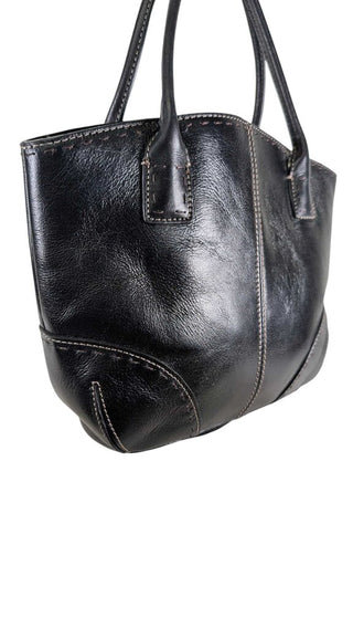 Leather Bucket Bag