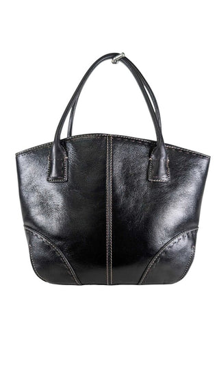 Leather Bucket Bag