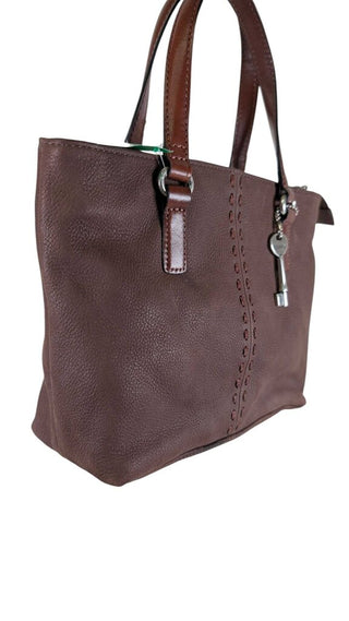 Leather Bucket Bag