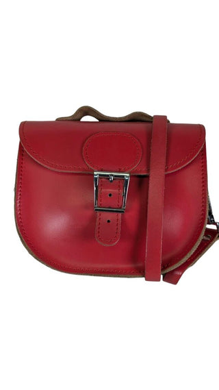 Leather Crossbody Satchel