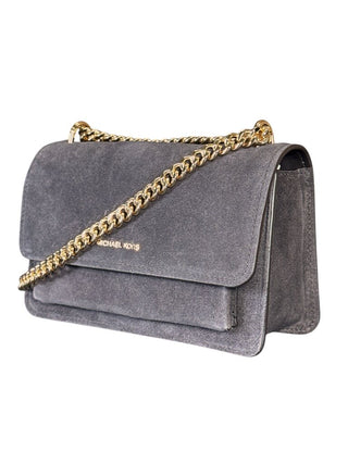 Suede Flap Crossbody