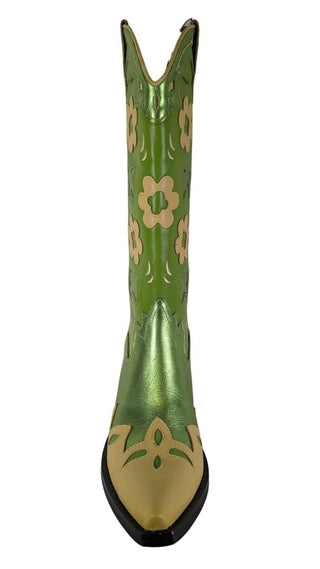 Floral Western boot