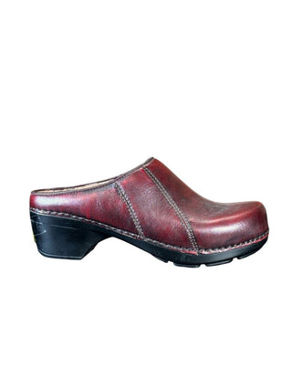 Leather Slide Clog