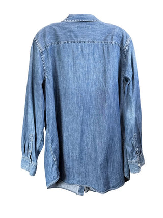Denim Button Front