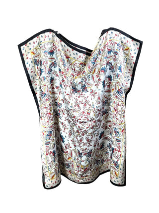 Silk Print Blouse