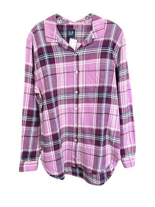 Button Front Flannel