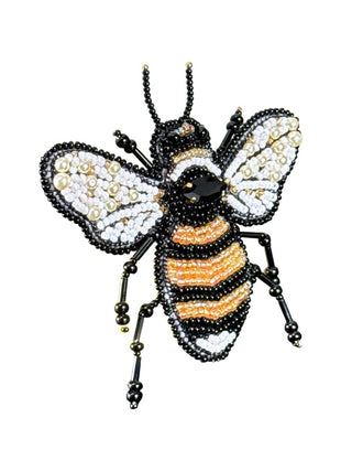 Hand Beaded Bee