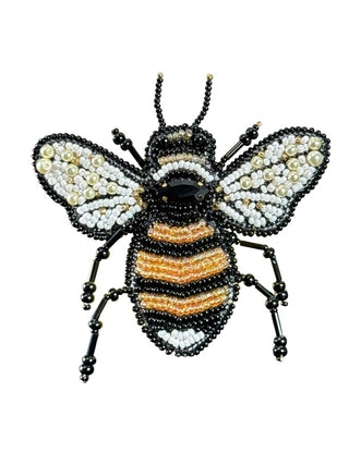 Hand Beaded Bee