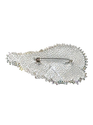 Hand Beaded Wing