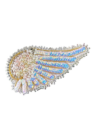 Hand Beaded Wing