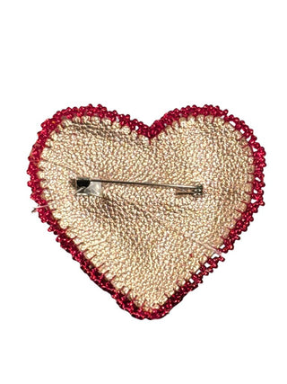 Hand Beaded Heart