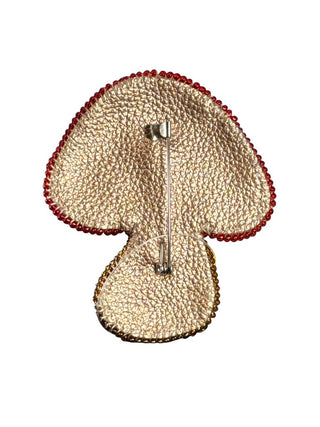 Hand Beaded Mushroom