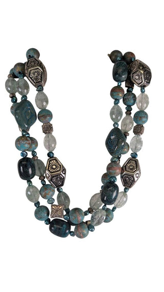Multi Strand Stone Necklace