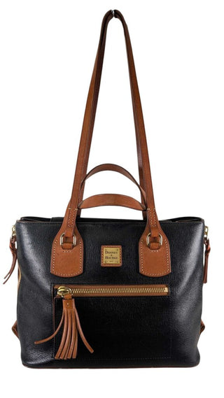Morgan Saffiano Leather Satchel