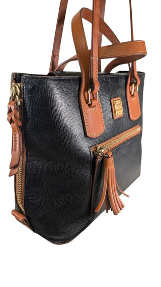 Morgan Saffiano Leather Satchel