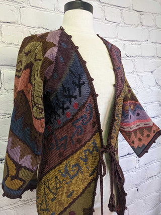 R Knitty Tie Front