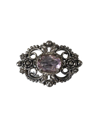 R Sterling stone pin